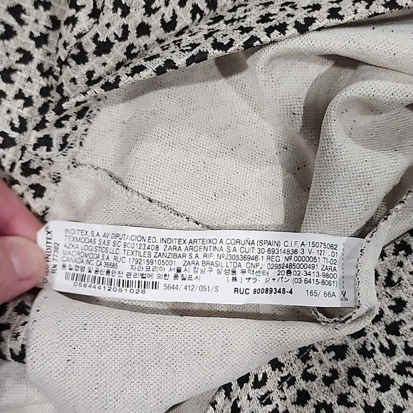 #Zara #Leopard Skirt Small #women - Picture 6 of 7